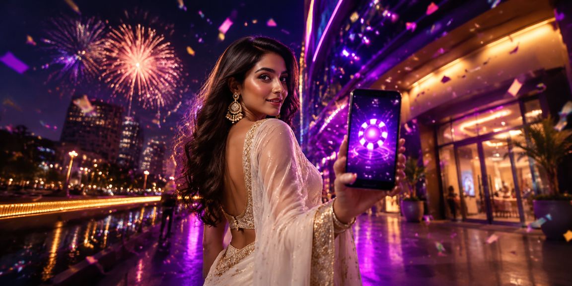 Live Teen Patti card table with players in India